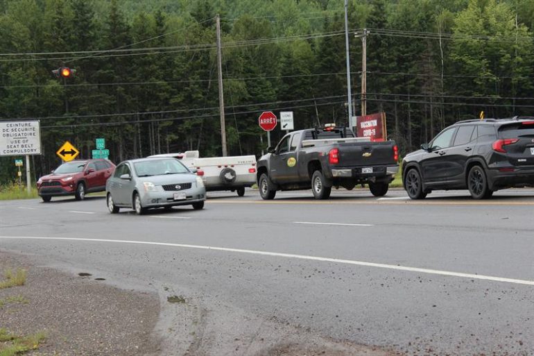 Accidents à l'intersection du boulevard Interprovincial Pointeàla