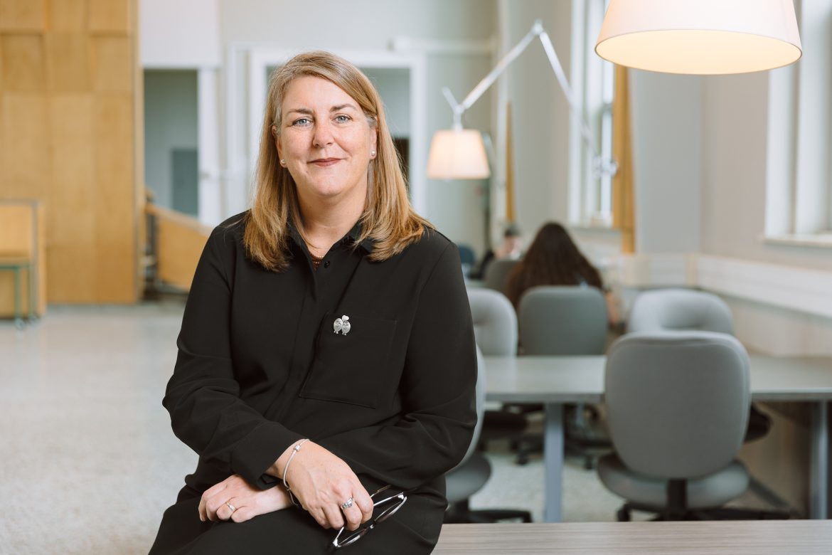 La directrice du Cégep de la Gaspésie-Îles-de-la-Madeleine, Yolaine Arseneau Photo: courtoisie