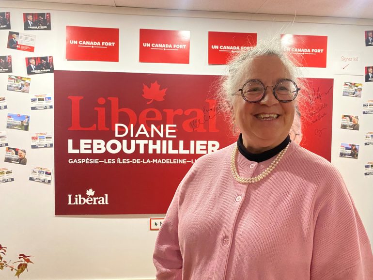 Diane Lebouthillier a confirmé, lundi soir, la fin de sa carrière politique Photo: BLEU-FM