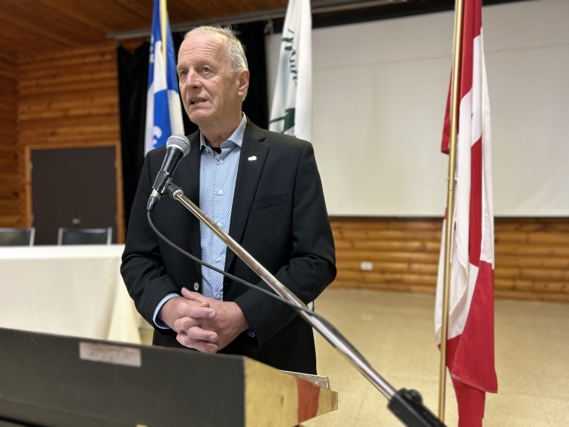 Le maire de Maria, Jean-Claude Landry Photo: archives CIEU-FM